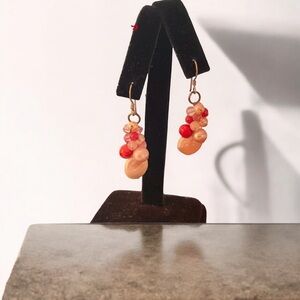 Cluster Earrings - Fishhook Style